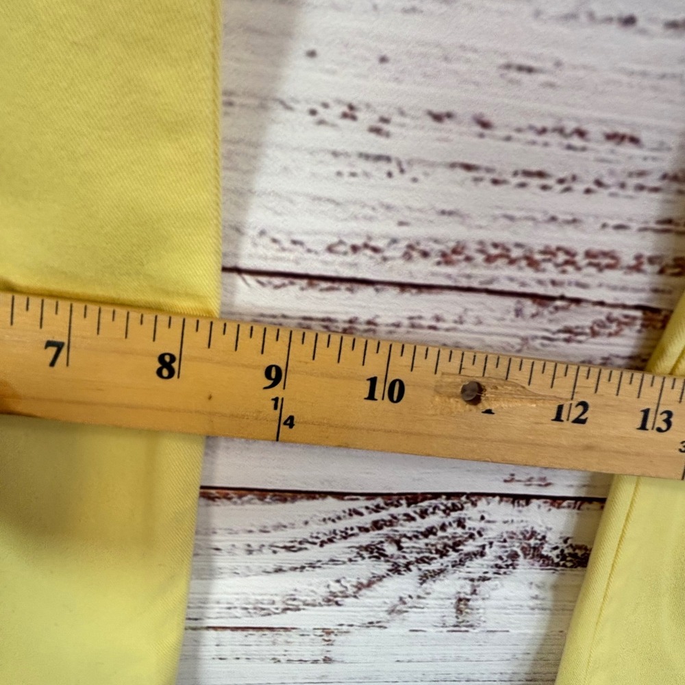 Chino Pants Polo Ralph Lauren 34/34* Butter Yellow 100% Cotton Embroidered Pony - Picture 11 of 16
